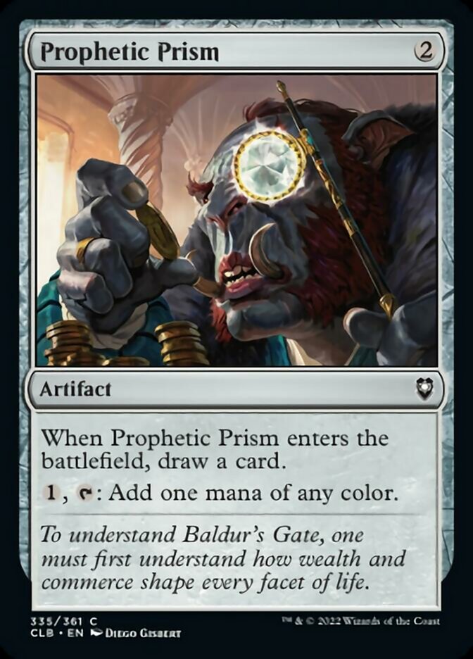 Prophetic Prism [Commander Legends: Battle for Baldur's Gate] | Odin's Place