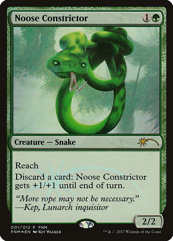 Noose Constrictor (1) [Friday Night Magic 2017] | Odin's Place