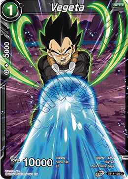 Vegeta (BT14-128) (BT14-128) [Cross Spirits] | Odin's Place