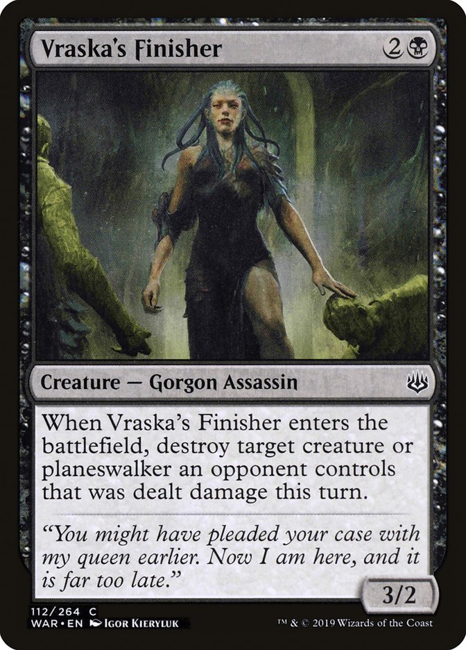 Vraska's Finisher (112) [War of the Spark] | Odin's Place