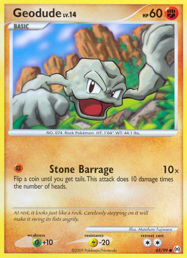 Geodude (65/99) [Platinum: Arceus] | Odin's Place