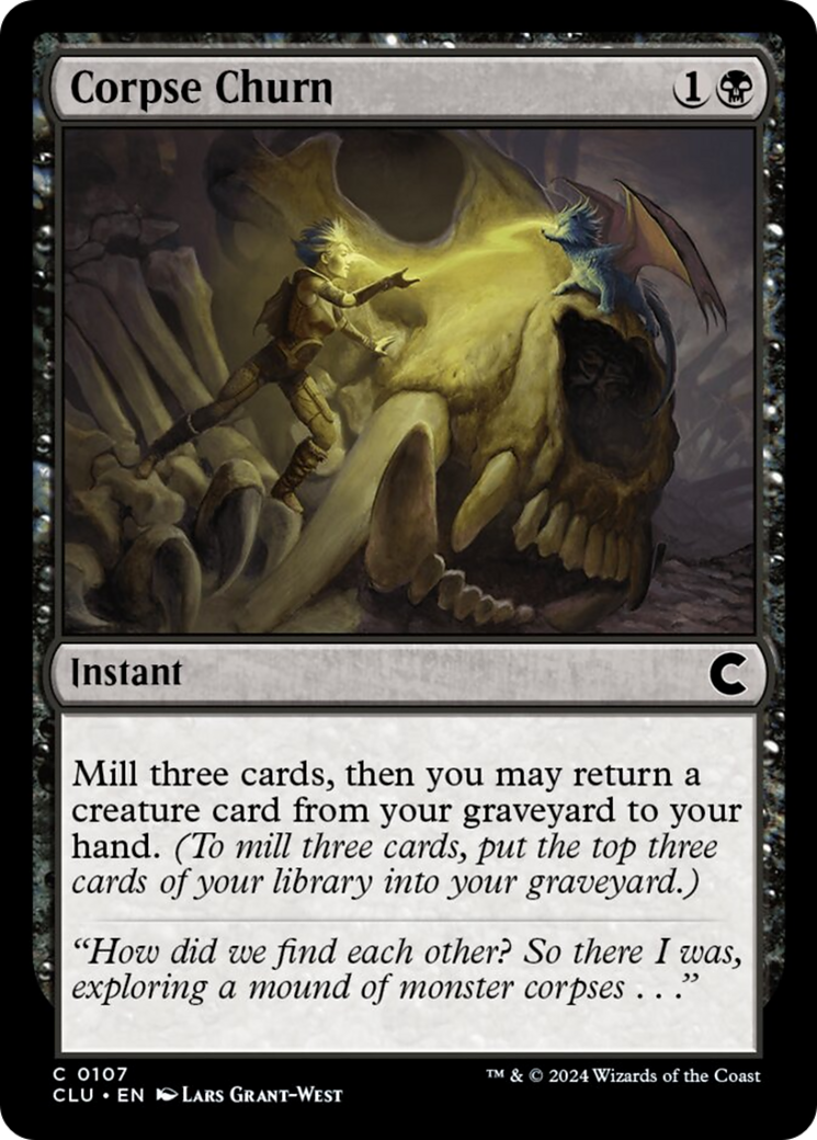 Corpse Churn [Ravnica: Clue Edition] | Odin's Place