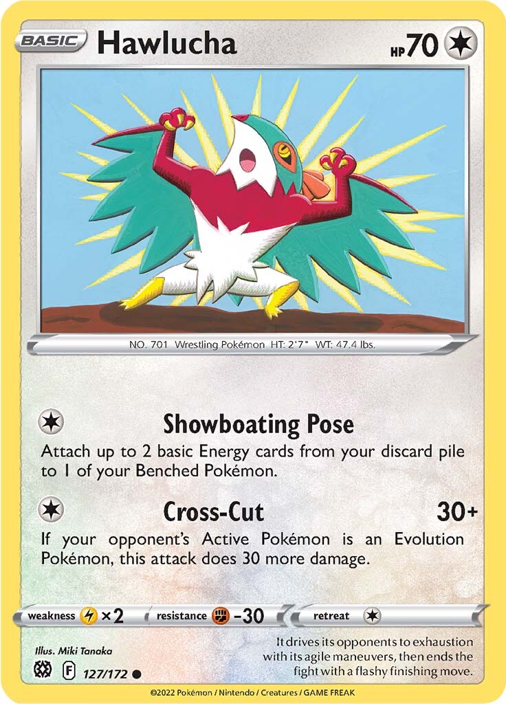Hawlucha (127/172) [Sword & Shield: Brilliant Stars] | Odin's Place