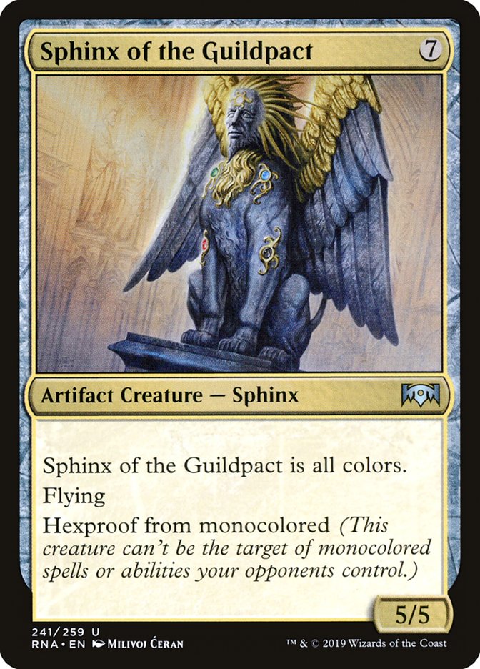 Sphinx of the Guildpact (241) [Ravnica Allegiance] | Odin's Place