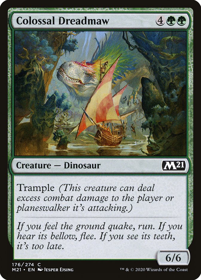 Colossal Dreadmaw [Core Set 2021] | Odin's Place
