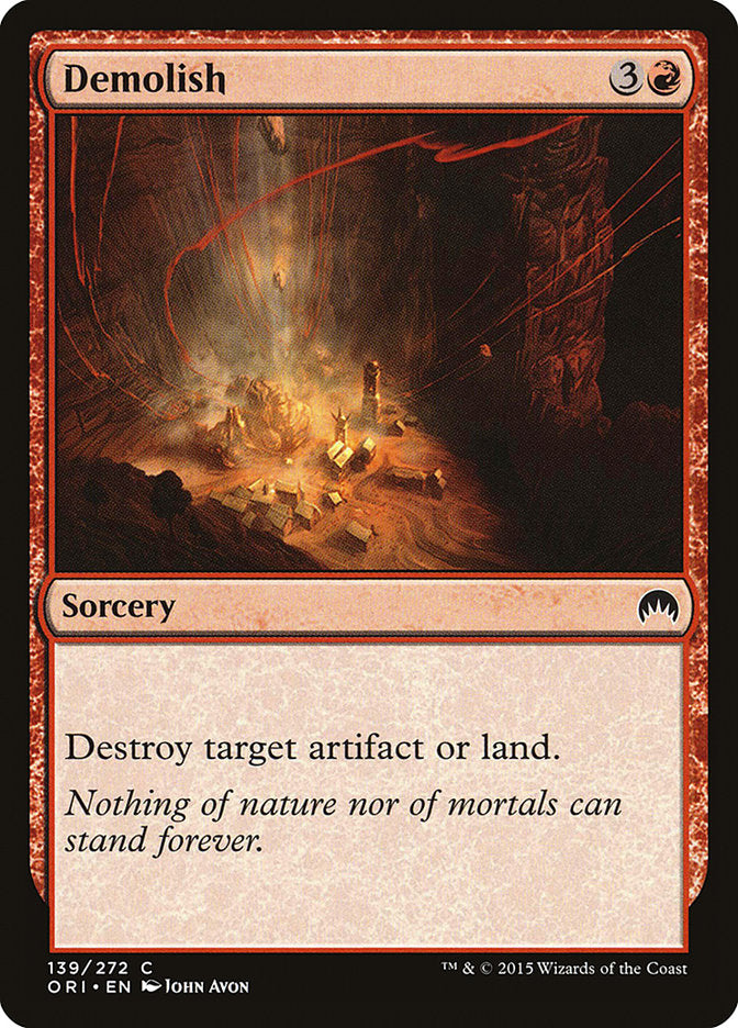 Demolish (139) [Magic Origins] | Odin's Place