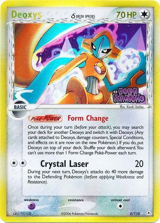 Deoxys (5/110) (Delta Species) (Stamped) [EX: Holon Phantoms] | Odin's Place