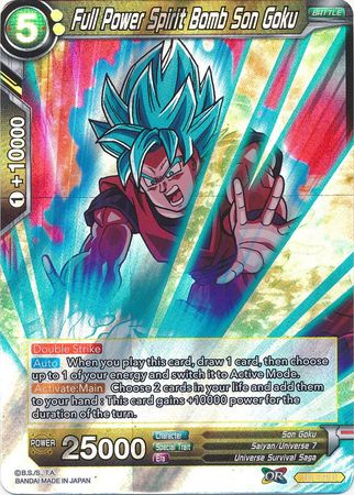 Full Power Spirit Bomb Son Goku (TB1-075) [The Tournament of Power] | Odin's Place