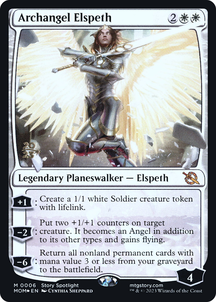 Archangel Elspeth [March of the Machine Prerelease Promos] | Odin's Place
