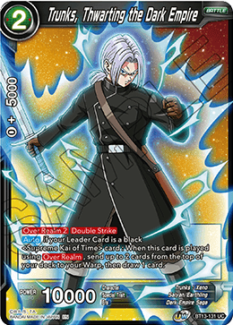 Trunks, Thwarting the Dark Empire (Uncommon) (BT13-131) [Supreme Rivalry] | Odin's Place