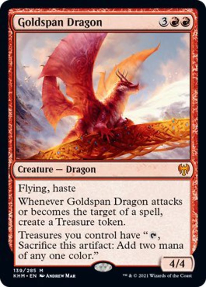 Goldspan Dragon [Kaldheim] | Odin's Place