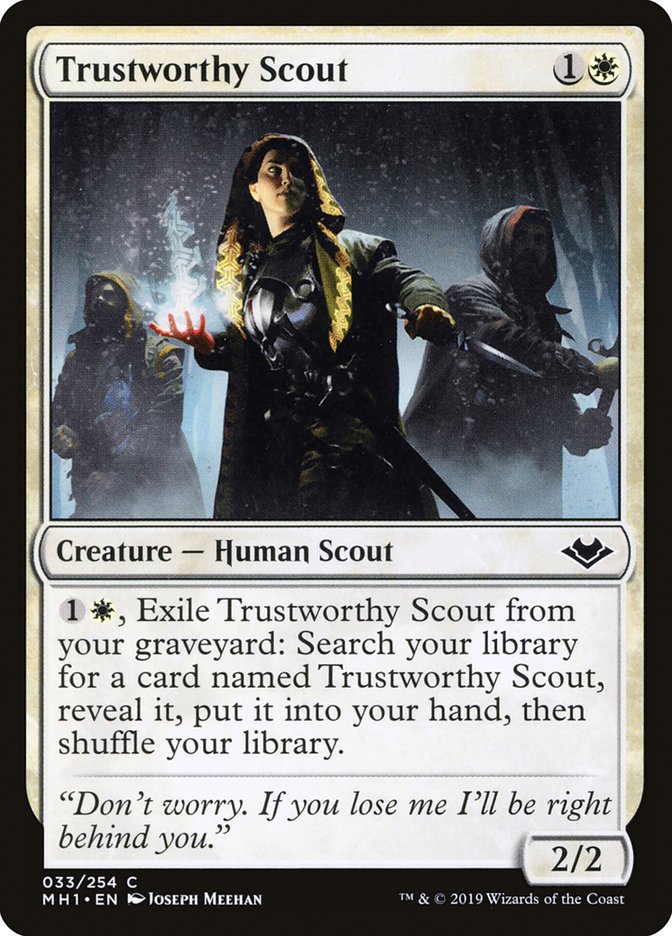 Trustworthy Scout (33) [Modern Horizons] | Odin's Place