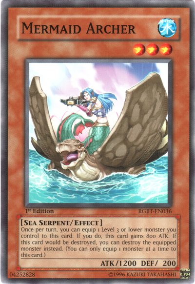 Mermaid Archer [RGBT-EN036] Common | Odin's Place