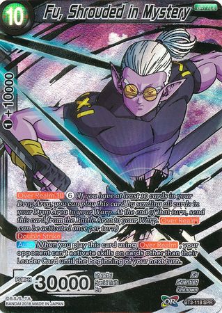 Fu, Shrouded in Mystery (SPR) (BT3-118) [Cross Worlds] | Odin's Place