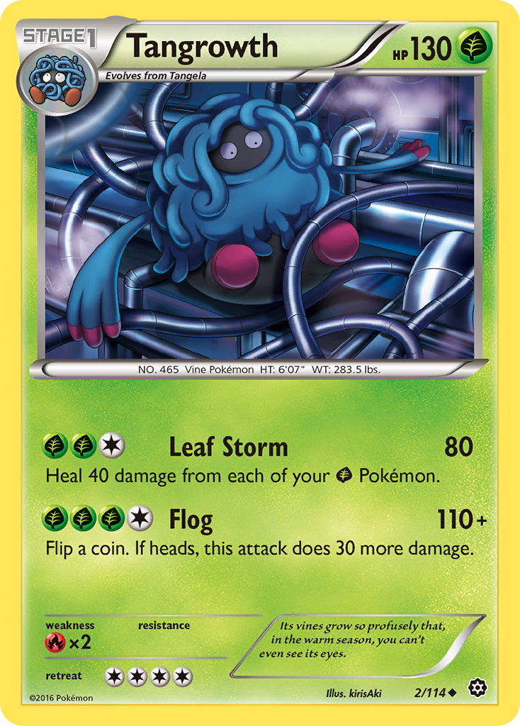 Tangrowth (2/114) [XY: Steam Siege] | Odin's Place