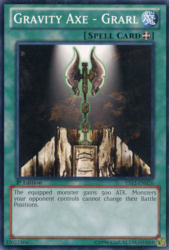 Gravity Axe - Grarl [YS12-EN026] Common | Odin's Place