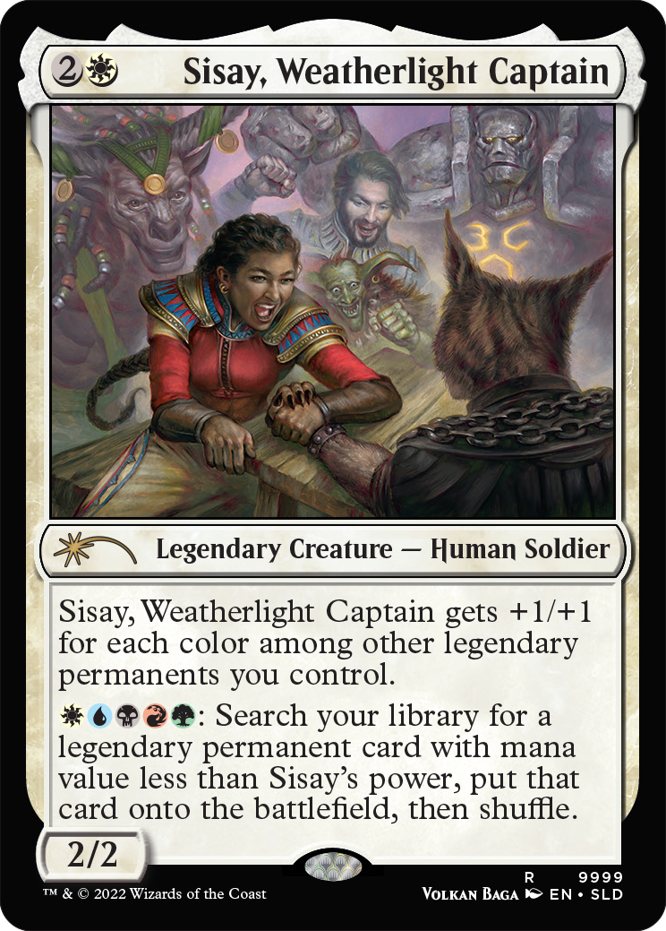 Sisay, Weatherlight Captain [Secret Lair Drop Series] | Odin's Place