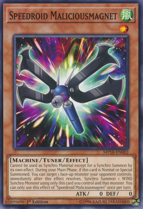 Speedroid Maliciousmagnet [MP18-EN002] Common | Odin's Place