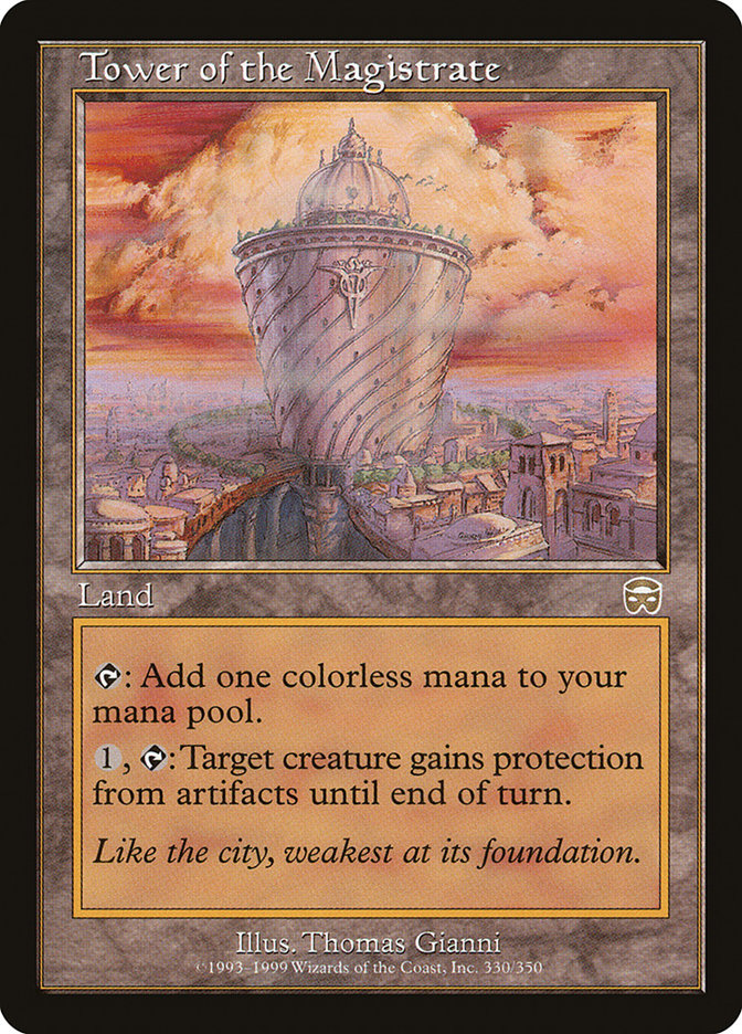 Tower of the Magistrate (330) [Mercadian Masques] | Odin's Place