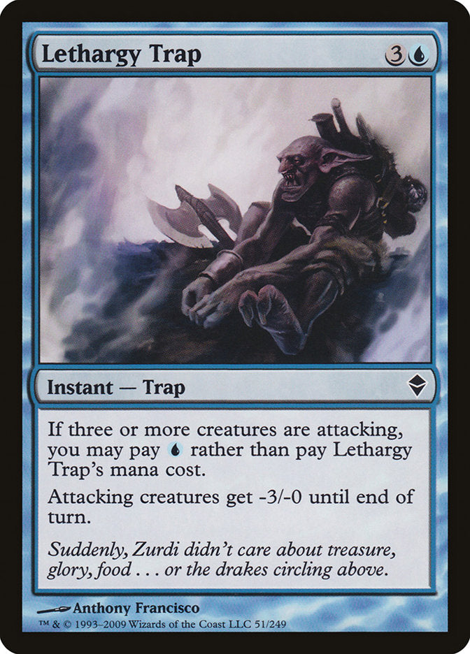 Lethargy Trap (51) [Zendikar] | Odin's Place