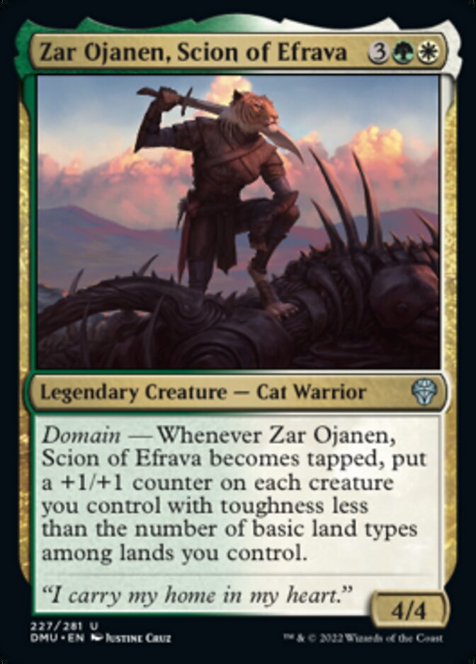 Zar Ojanen, Scion of Efrava [Dominaria United] | Odin's Place