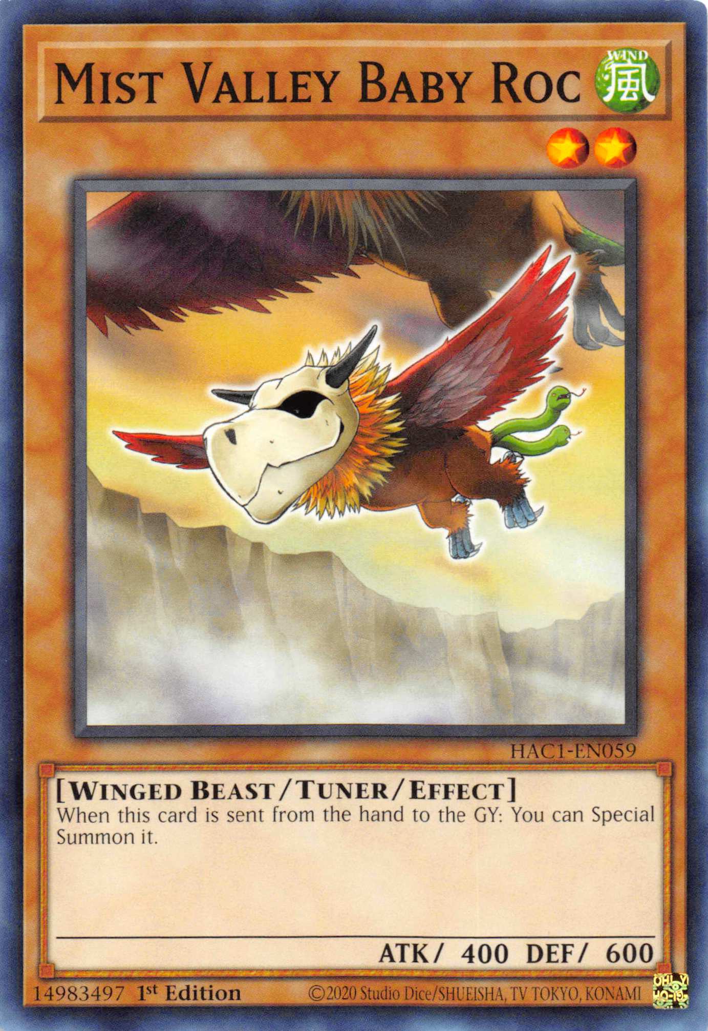 Mist Valley Baby Roc [HAC1-EN059] Common | Odin's Place