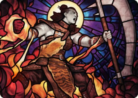 Garna, Bloodfist of Keld Art Card [Dominaria United Art Series] | Odin's Place
