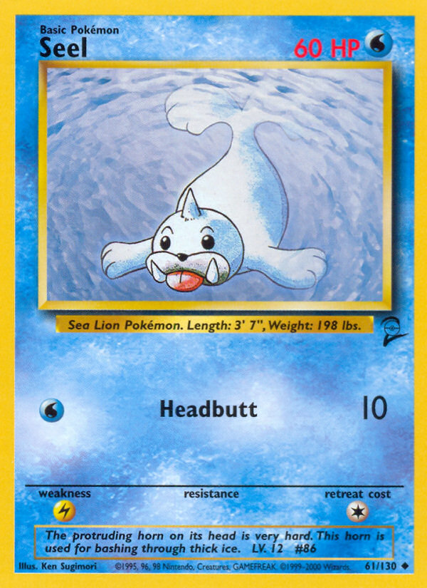 Seel (61/130) [Base Set 2] | Odin's Place