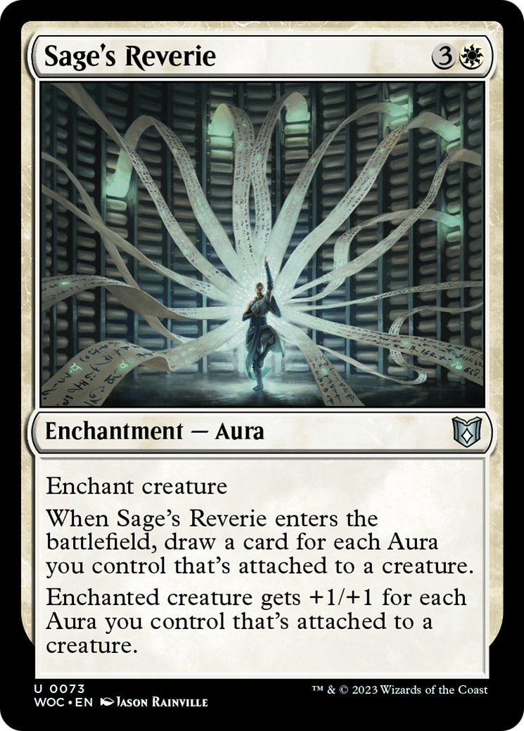 Sage's Reverie [Wilds of Eldraine Commander] | Odin's Place