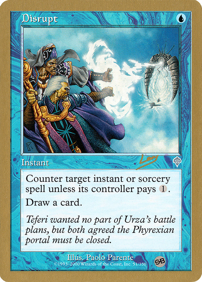 Disrupt (Raphael Levy) (SB) [World Championship Decks 2002] | Odin's Place