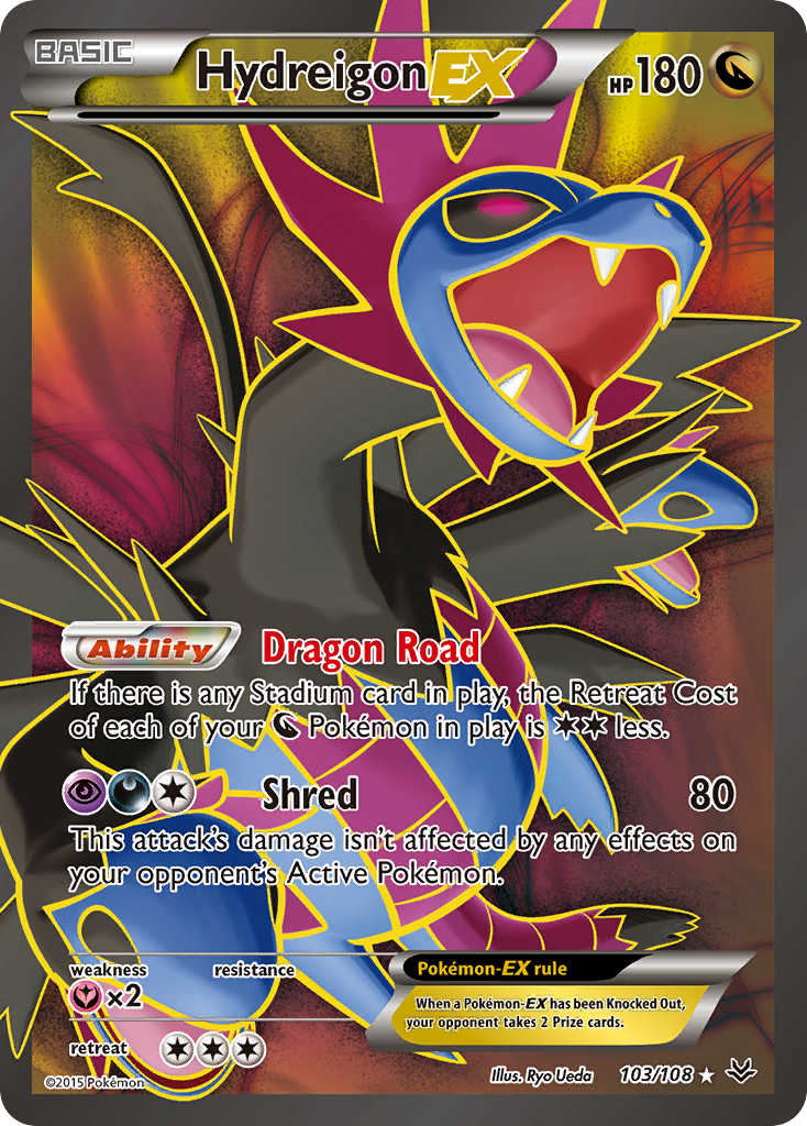 Hydreigon EX (103/108) [XY: Roaring Skies] | Odin's Place