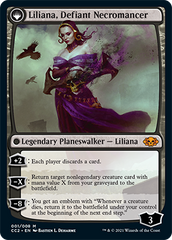 Liliana, Heretical Healer // Liliana, Defiant Necromancer [Commander Collection: Black] | Odin's Place