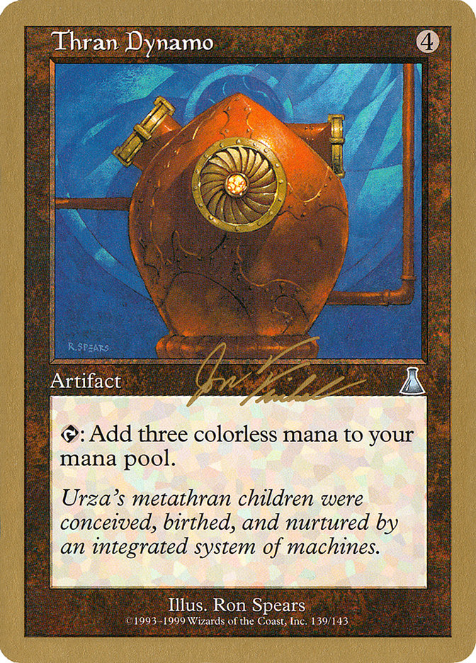Thran Dynamo (Jon Finkel) [World Championship Decks 2000] | Odin's Place