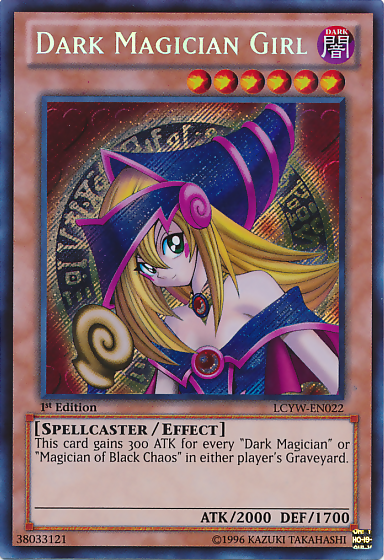 Dark Magician Girl [LCYW-EN022] Secret Rare | Odin's Place