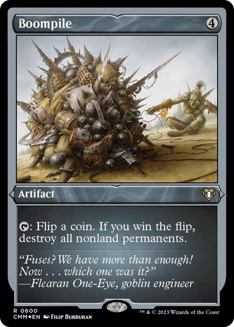 Boompile (Foil Etched) [Commander Masters] | Odin's Place