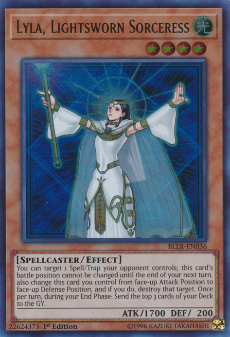 Lyla, Lightsworn Sorceress [BLLR-EN036] Ultra Rare | Odin's Place