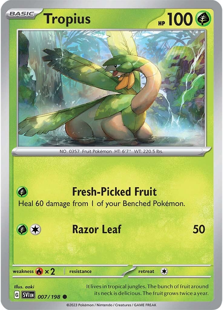 Tropius (007/198) [Scarlet & Violet: Base Set] | Odin's Place