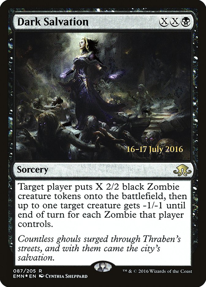 Dark Salvation (87) [Eldritch Moon Prerelease Promos] | Odin's Place
