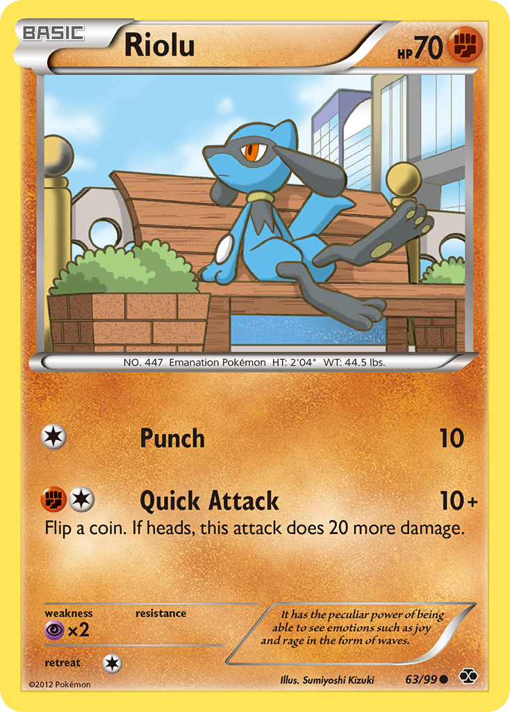 Riolu (63/99) [Black & White: Next Destinies] | Odin's Place