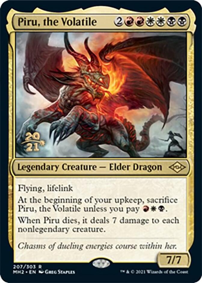 Piru, the Volatile [Modern Horizons 2 Prerelease Promos] | Odin's Place