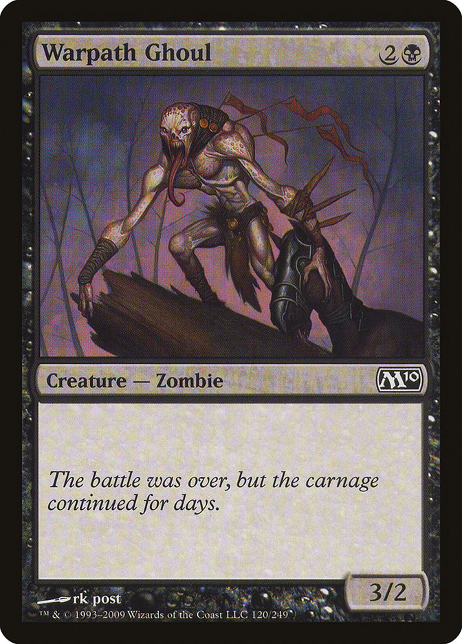 Warpath Ghoul (120) [Magic 2010] | Odin's Place