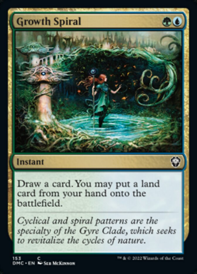Growth Spiral [Dominaria United Commander] | Odin's Place