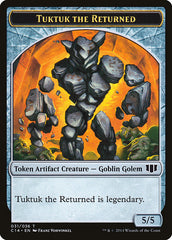 Daretti, Scrap Savant Emblem // Tuktuk the Returned Double-Sided Token [Commander 2014 Tokens] | Odin's Place