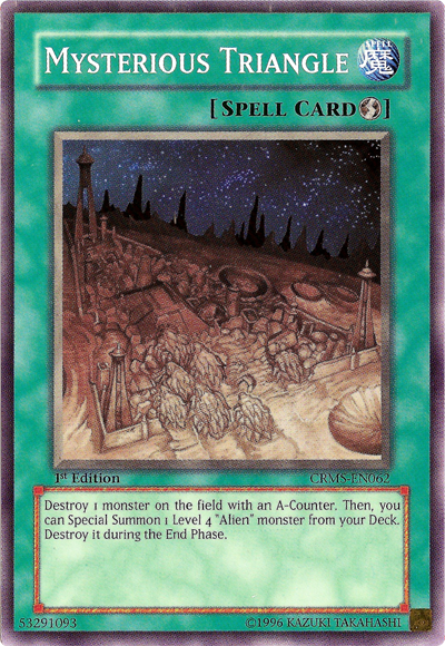 Mysterious Triangle [CRMS-EN062] Common | Odin's Place