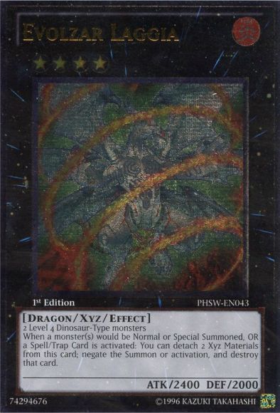 Evolzar Laggia [PHSW-EN043] Ultimate Rare | Odin's Place
