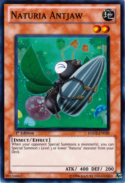 Naturia Antjaw [HA02-EN039] Super Rare | Odin's Place