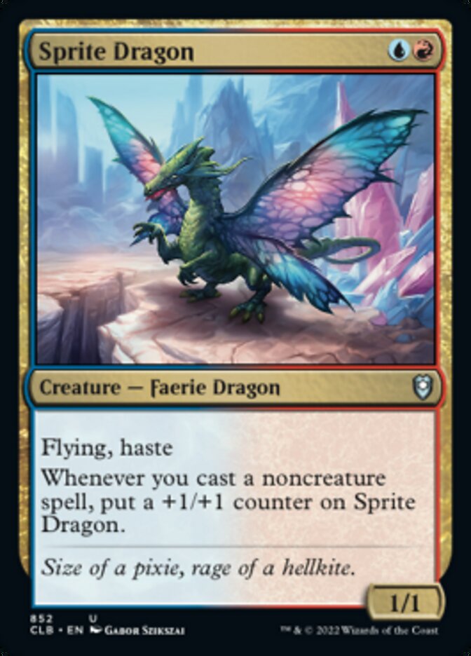 Sprite Dragon [Commander Legends: Battle for Baldur's Gate] | Odin's Place
