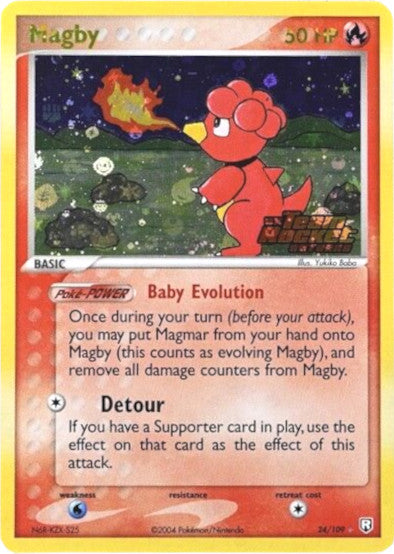 Magby (24/109) (Stamped) [EX: Team Rocket Returns] | Odin's Place