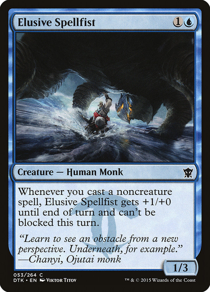 Elusive Spellfist (53) [Dragons of Tarkir] | Odin's Place
