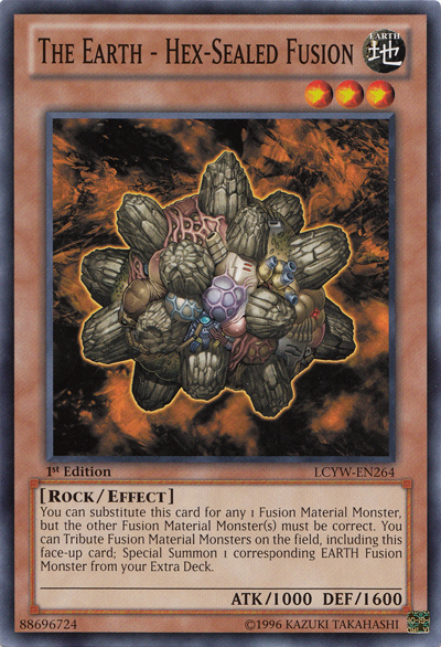 The Earth - Hex-Sealed Fusion [LCYW-EN264] Common | Odin's Place